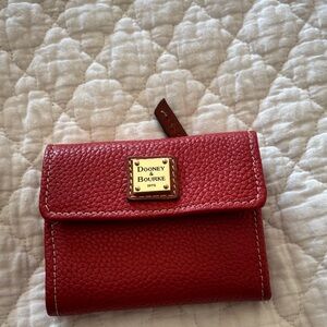 Dooney and Bourke wallet.  Red all weather leather.